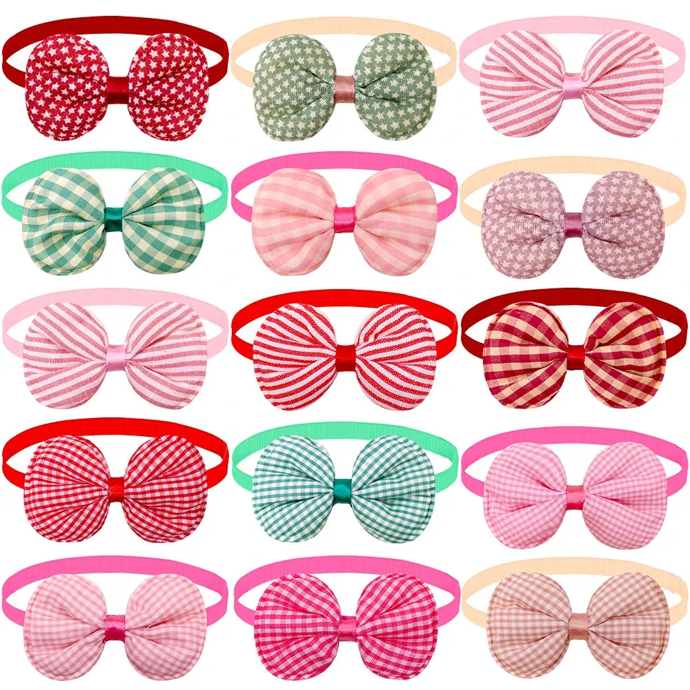 10pcs Bow Tie Dog Collar