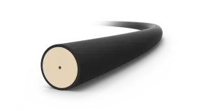 1/16" Black Dual-Layer Color-Coded PEEK Tubing (0.10 mm ID)