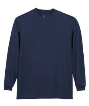 4156 Badger Performance Mock Tee Navy