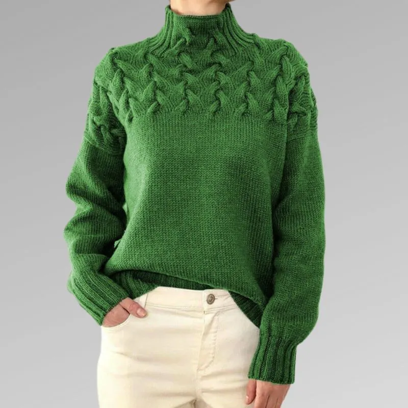 Alice | Ribbed Turtleneck Sweater