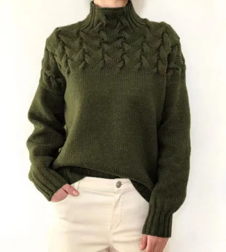 Alice | Ribbed Turtleneck Sweater