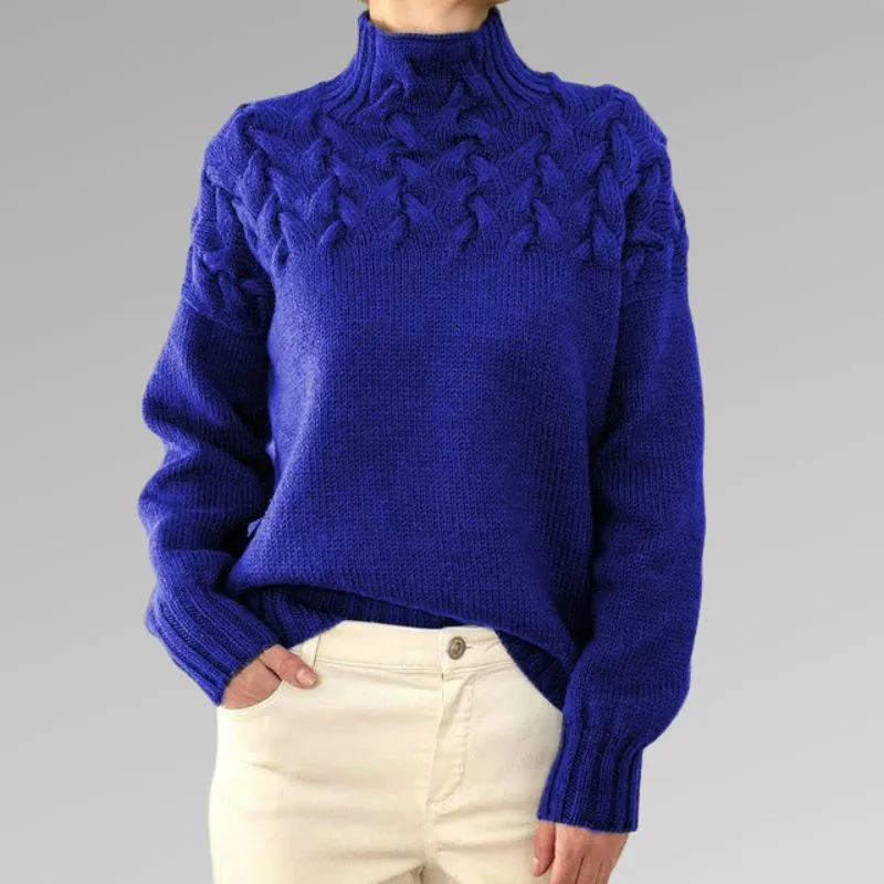 Alice | Ribbed Turtleneck Sweater