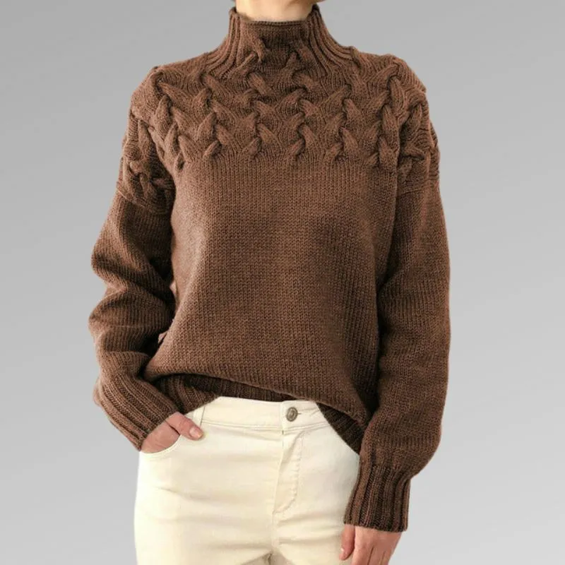 Alice | Ribbed Turtleneck Sweater