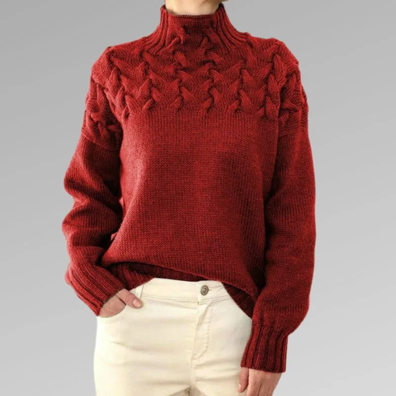 Alice | Ribbed Turtleneck Sweater