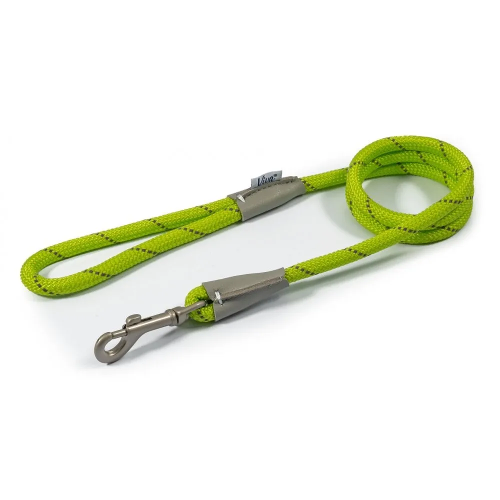 Ancol Viva Rope Reflective Snap Dog Lead