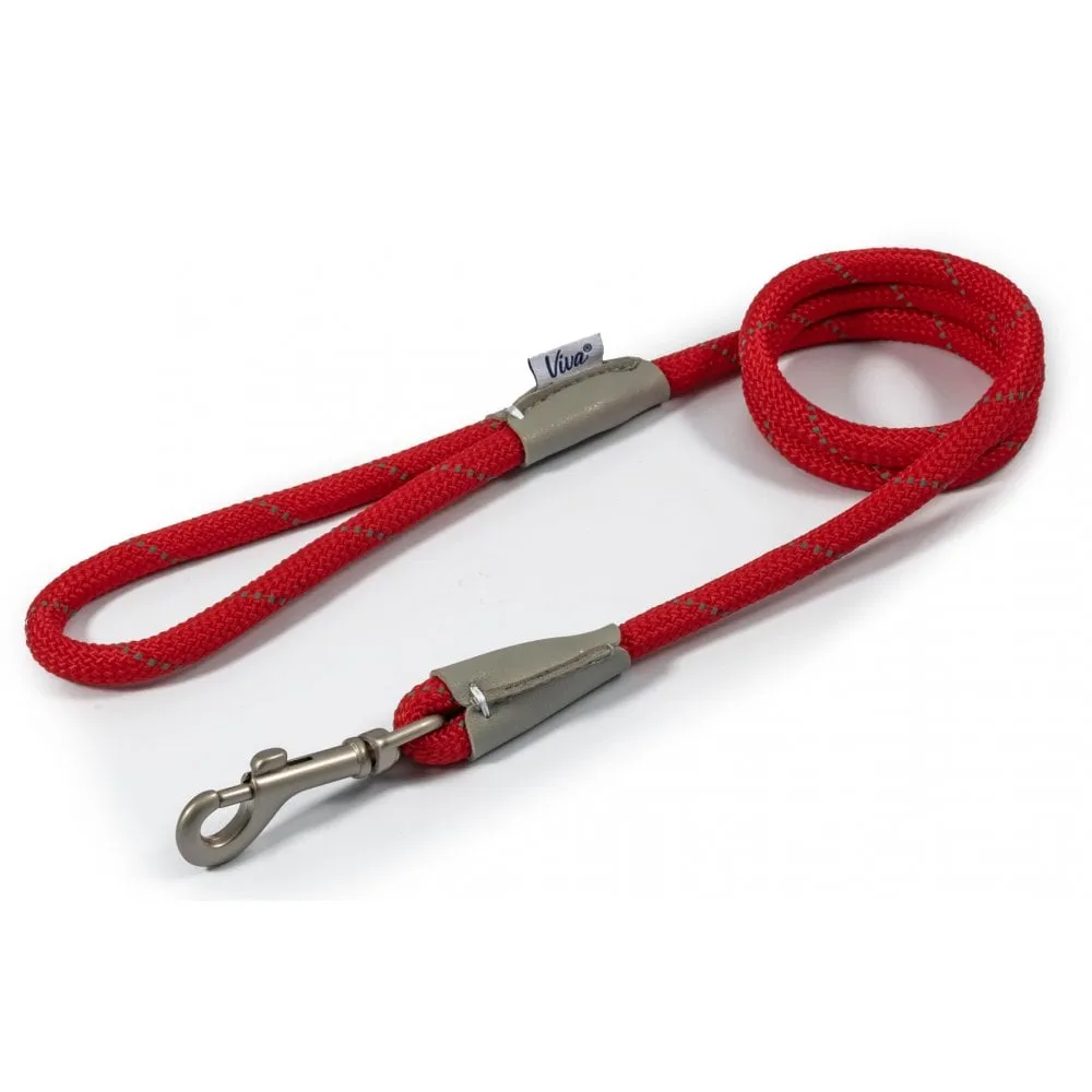 Ancol Viva Rope Reflective Snap Dog Lead