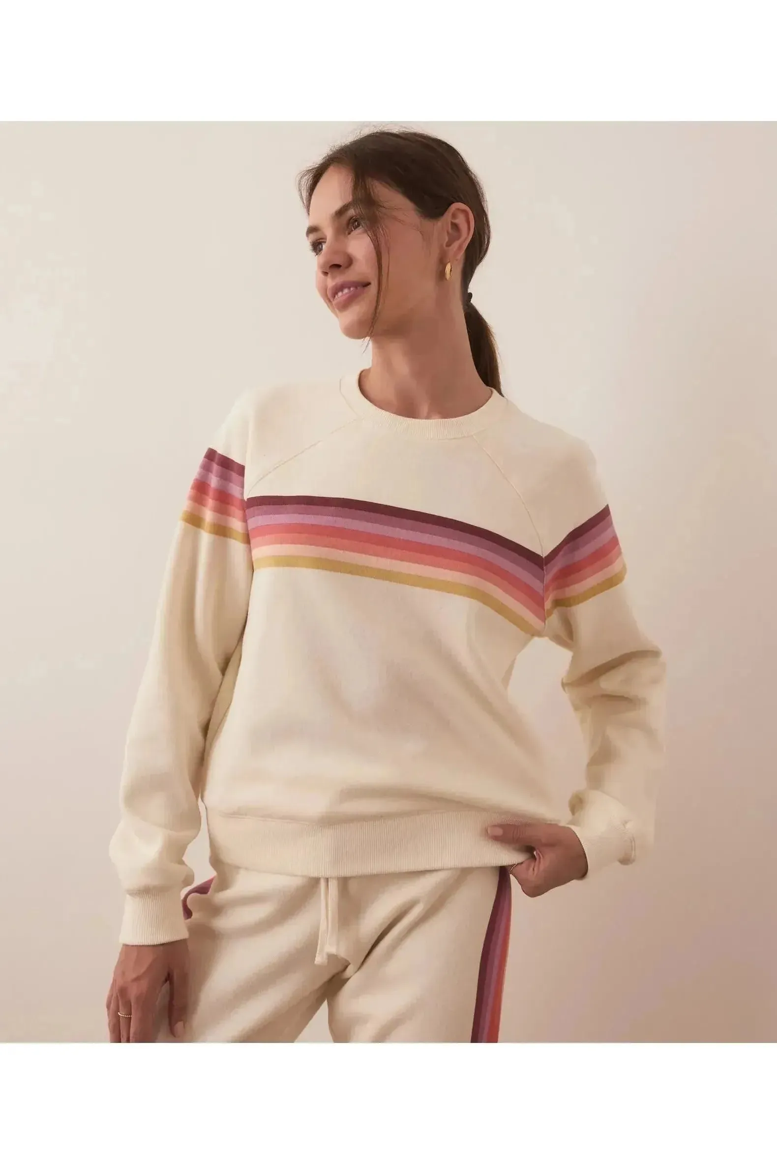 Anytime Sweatshirt - Antique White