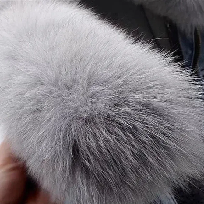 Aria Fur Denim Jacket