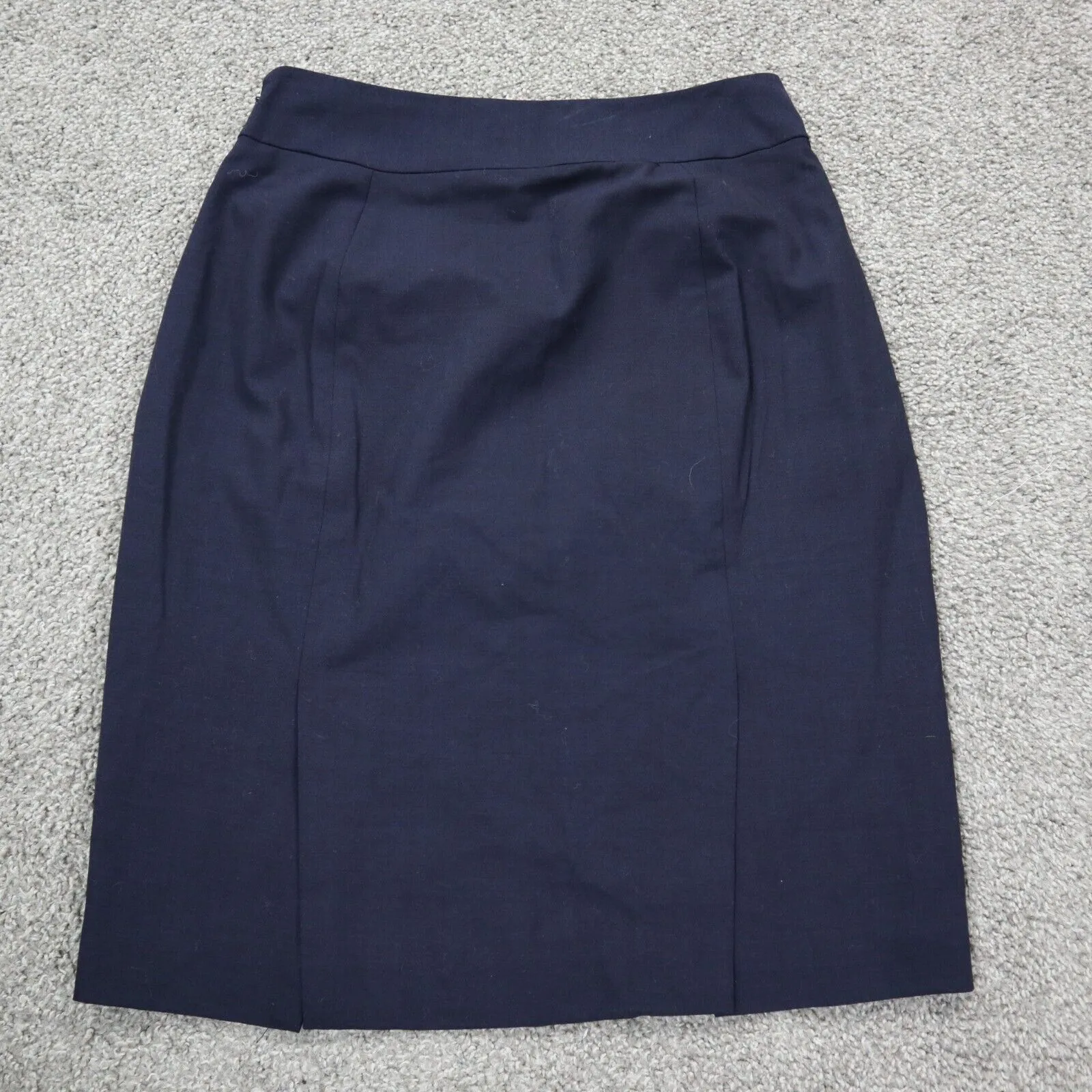 Banana Republic Womens Straight & Pencil Skirt Flat Front Pull On Blue Size 0P