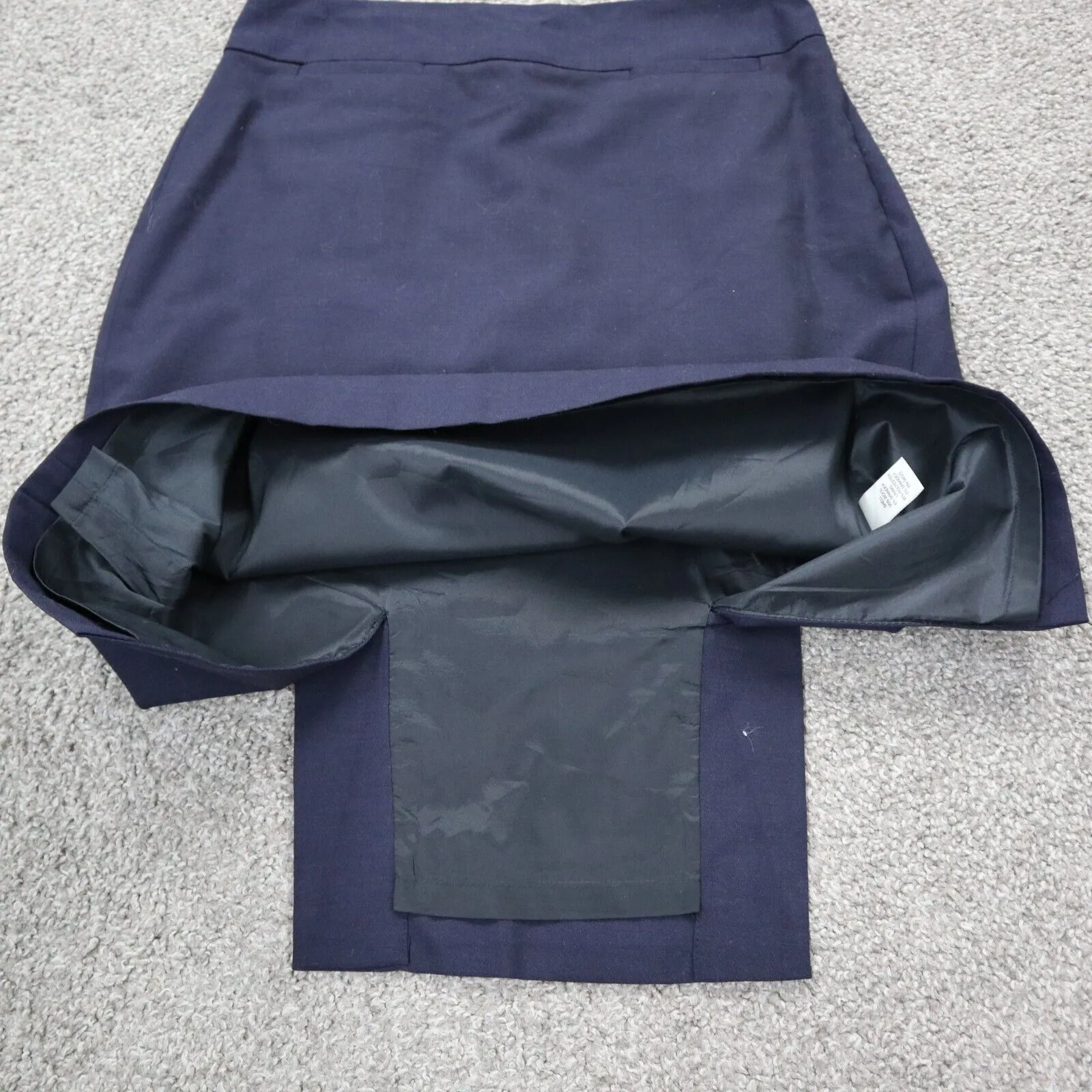 Banana Republic Womens Straight & Pencil Skirt Flat Front Pull On Blue Size 0P