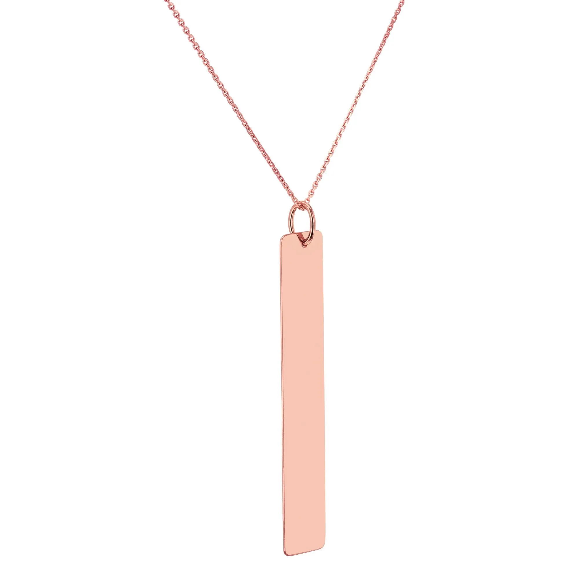 Bar Name Plate Necklace
