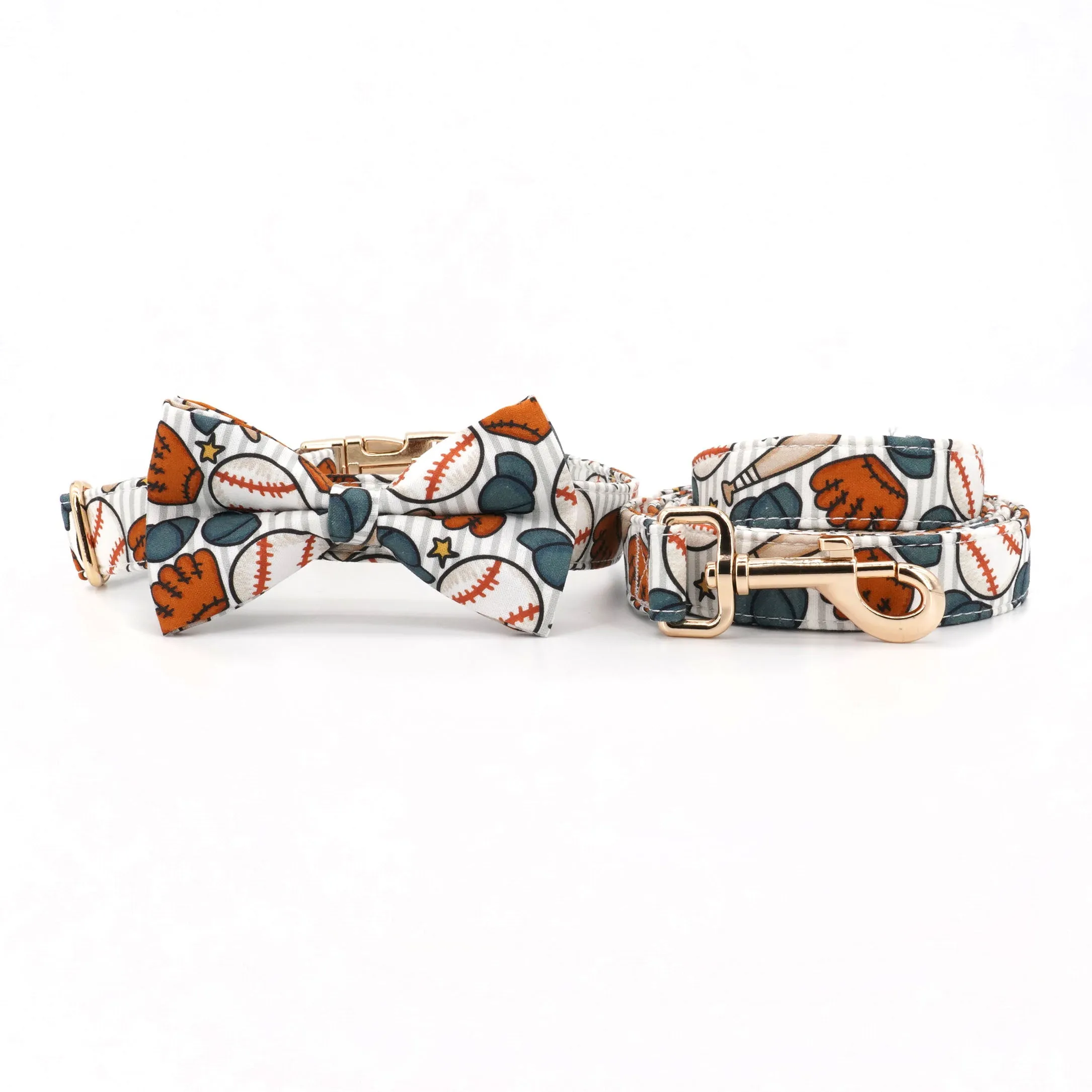 Baseball Bounces:  Personalized Pet Collars And Leashes
