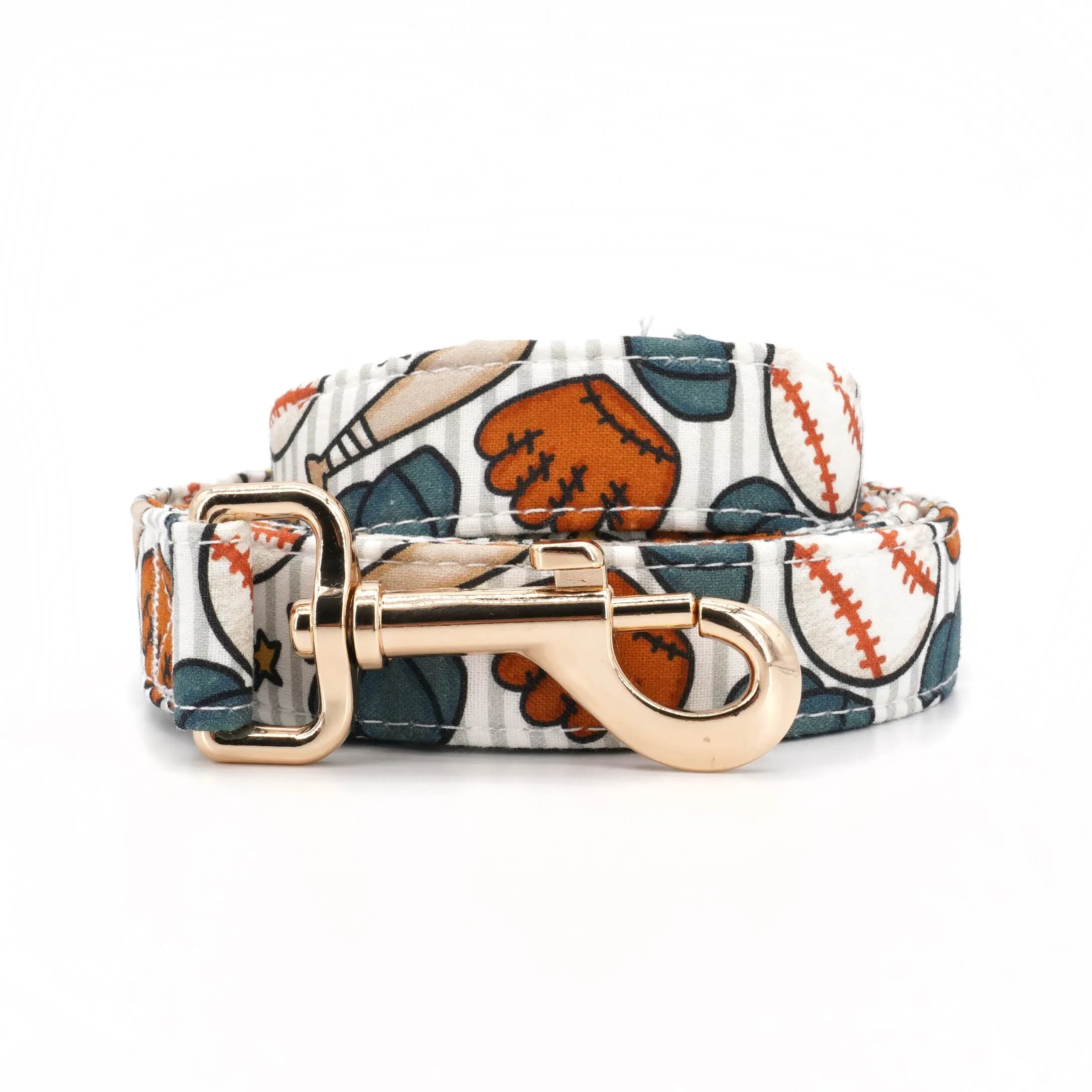 Baseball Bounces:  Personalized Pet Collars And Leashes