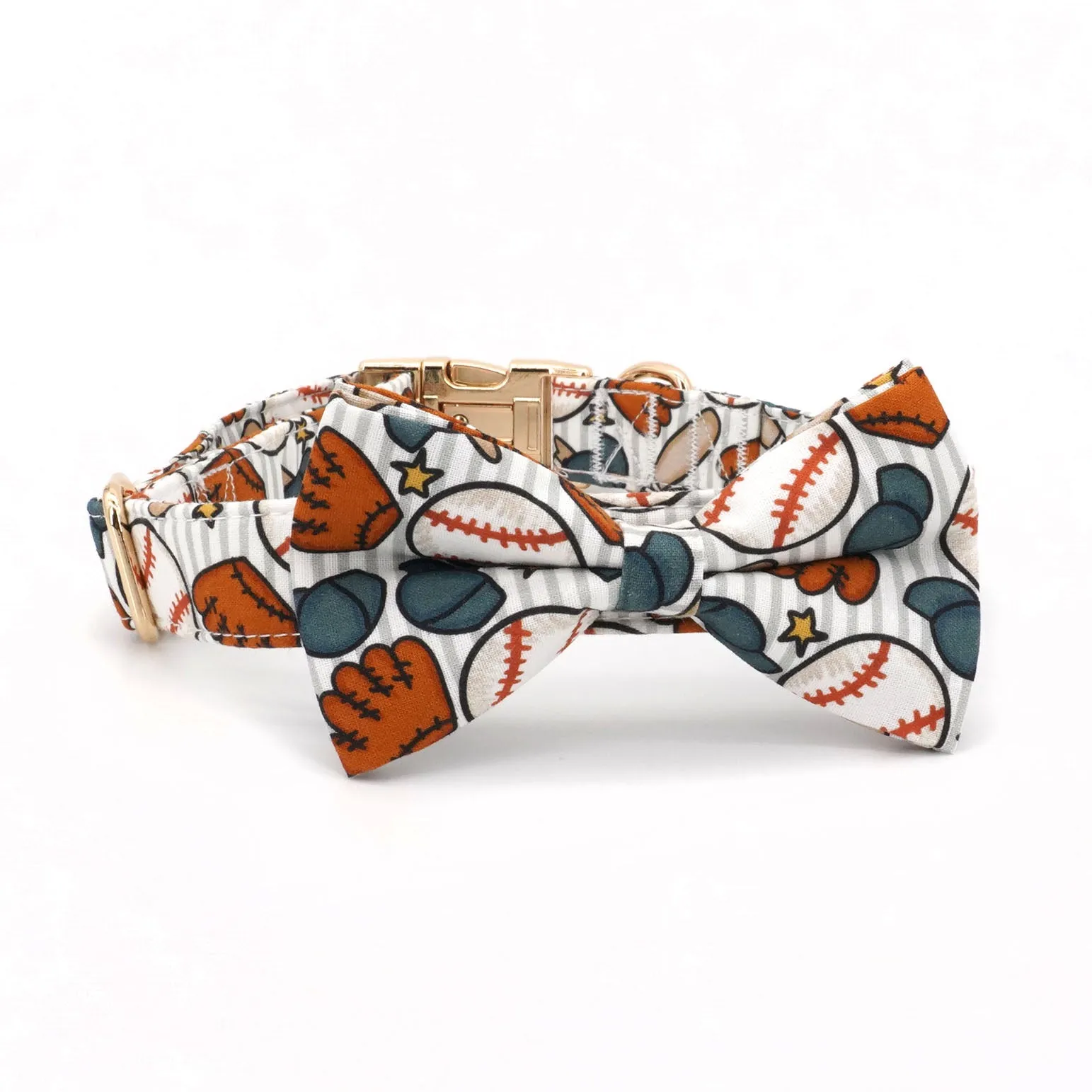 Baseball Bounces:  Personalized Pet Collars And Leashes