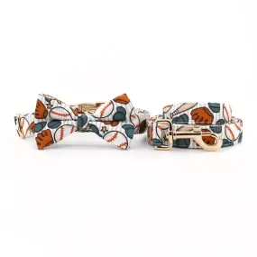 Baseball Bounces:  Personalized Pet Collars And Leashes