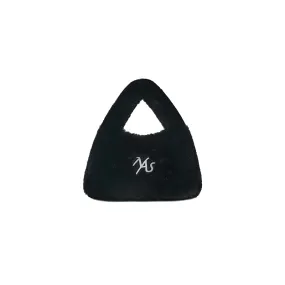 Black Snow Black-night  Furry Tote