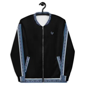 Bomber Jacket Black/Blue " Elevate " Lightweight PEACE GANG