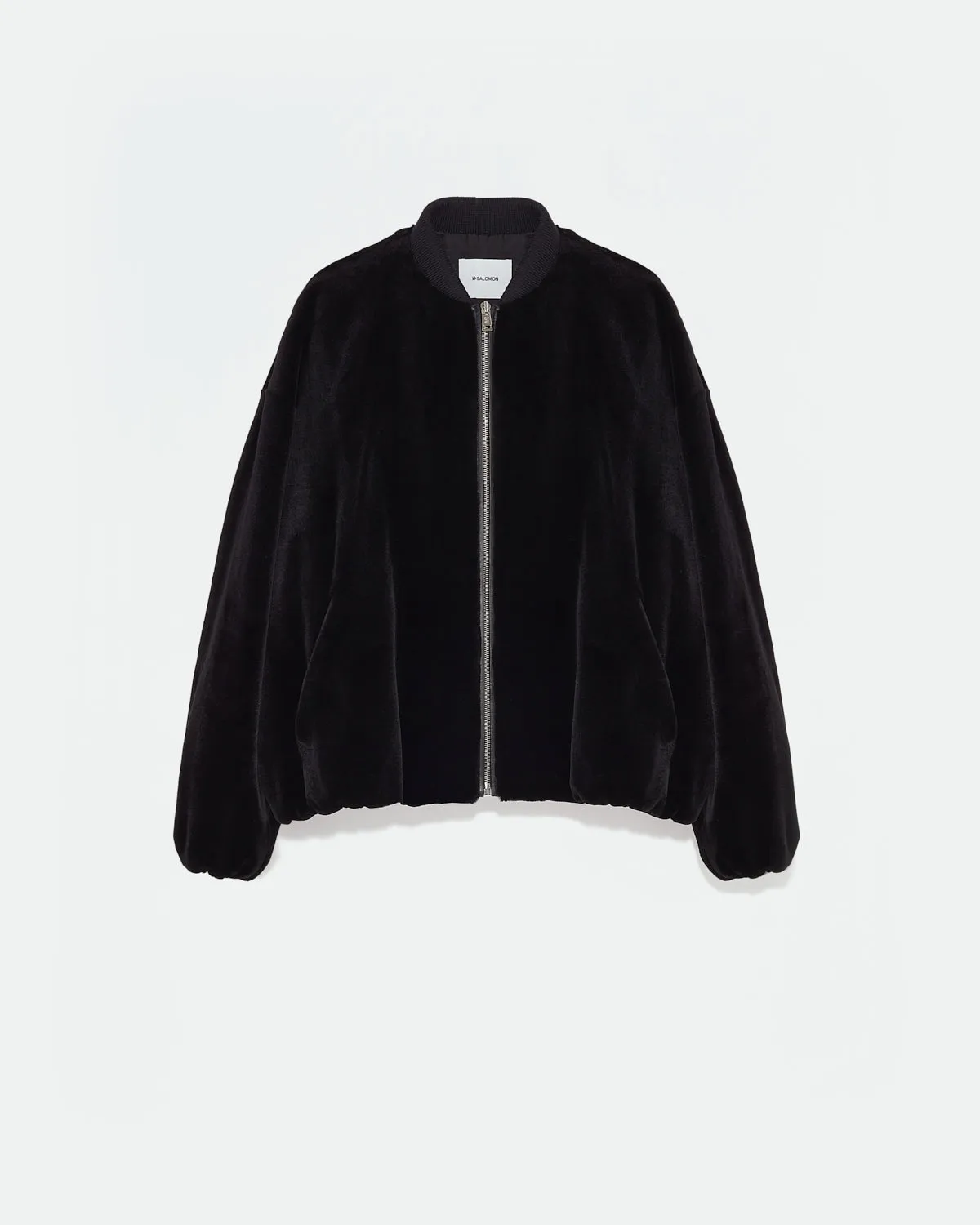 Bomber jacket in sheared mink