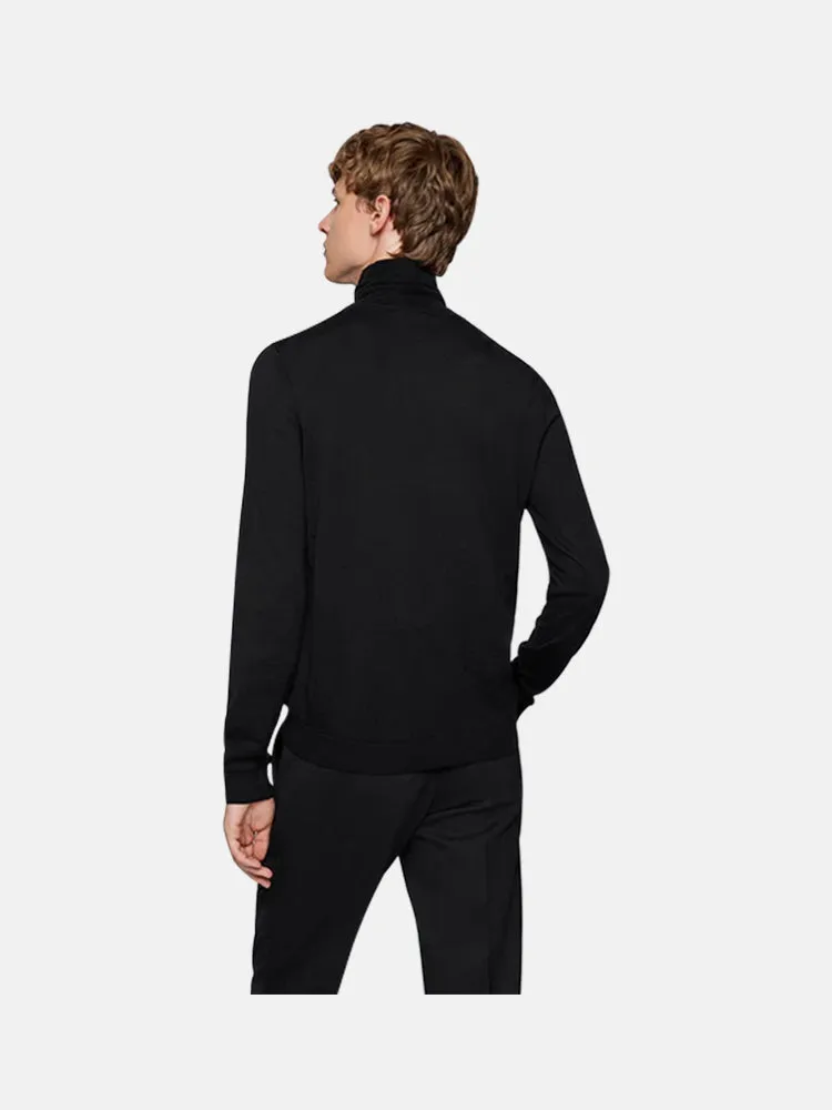 Boss Turtleneck sweater in virgin wool