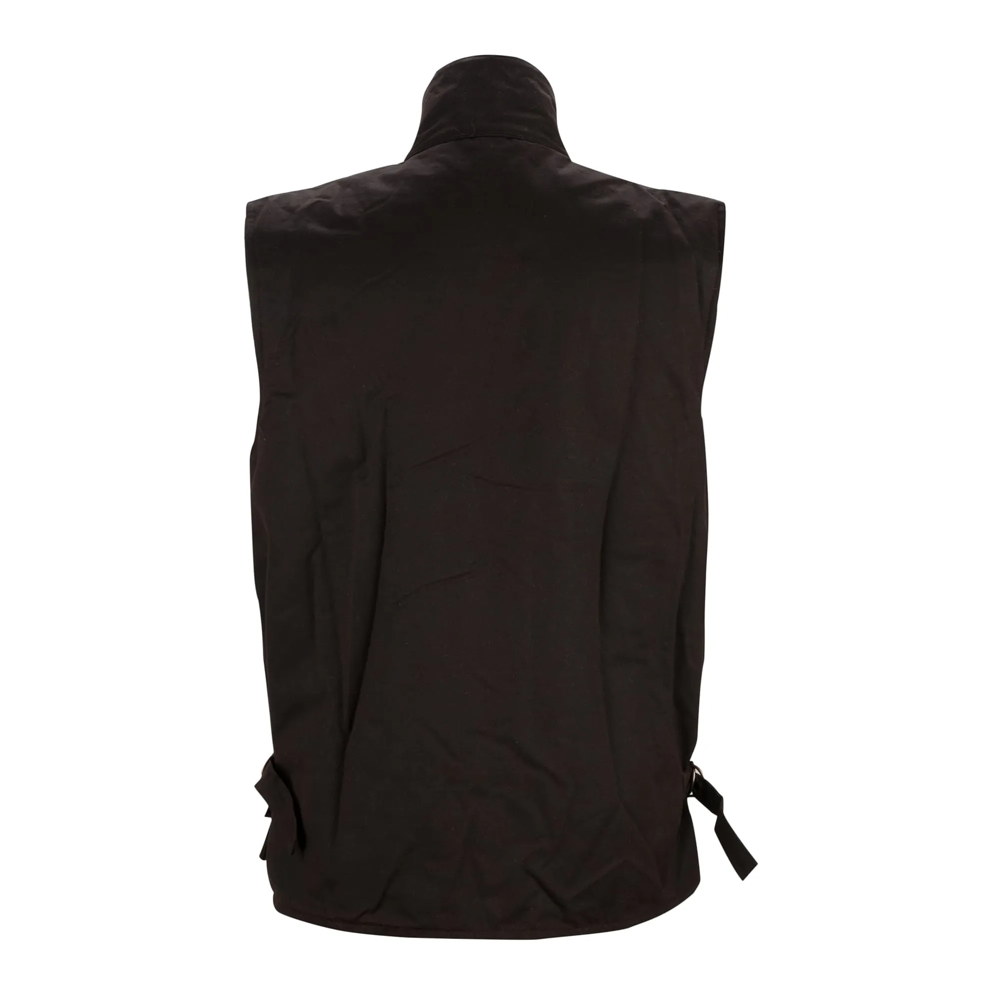 Burke & Wills Capricorn Oilskin Vest | Black
