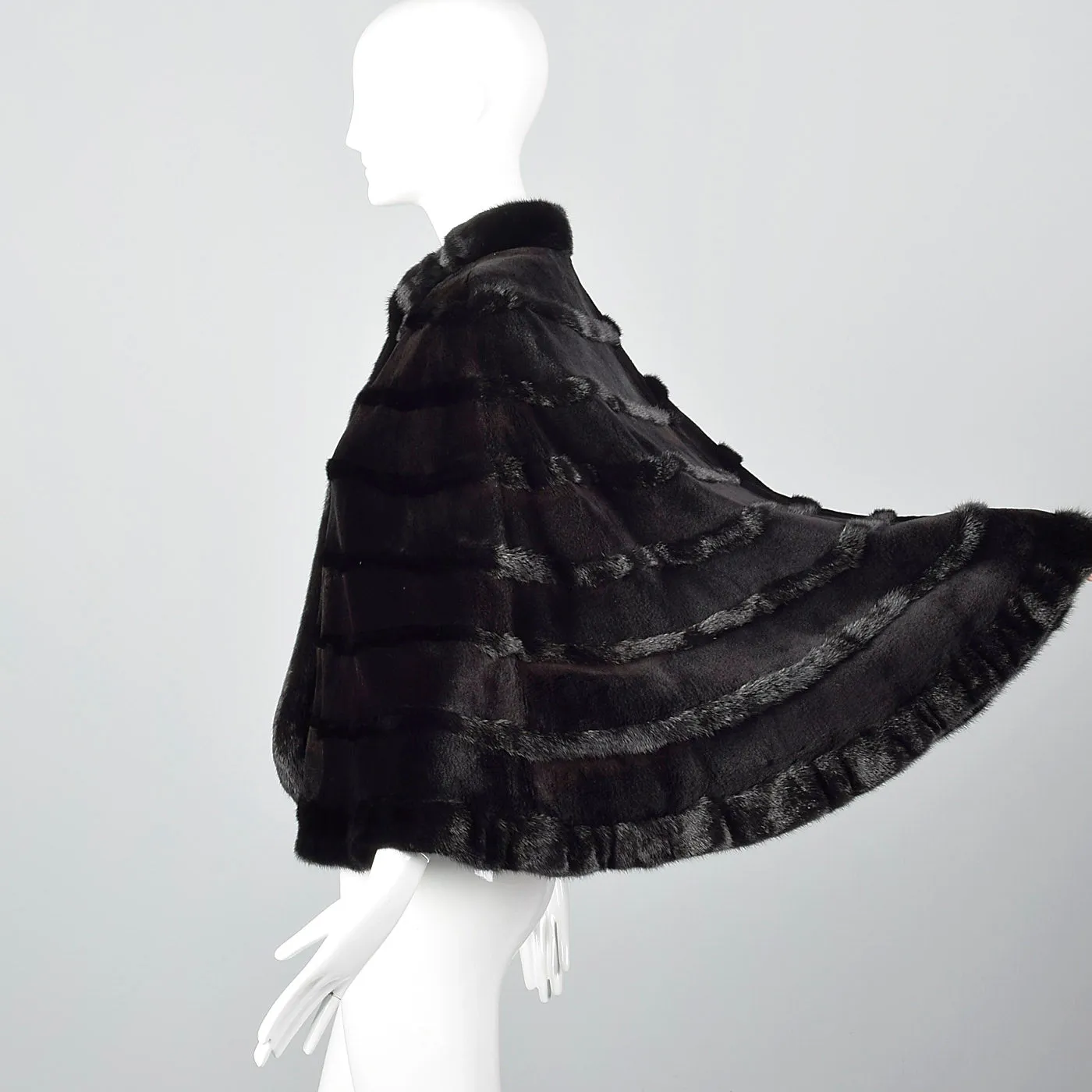 Carolina Herrera Blackglama Mink Cape