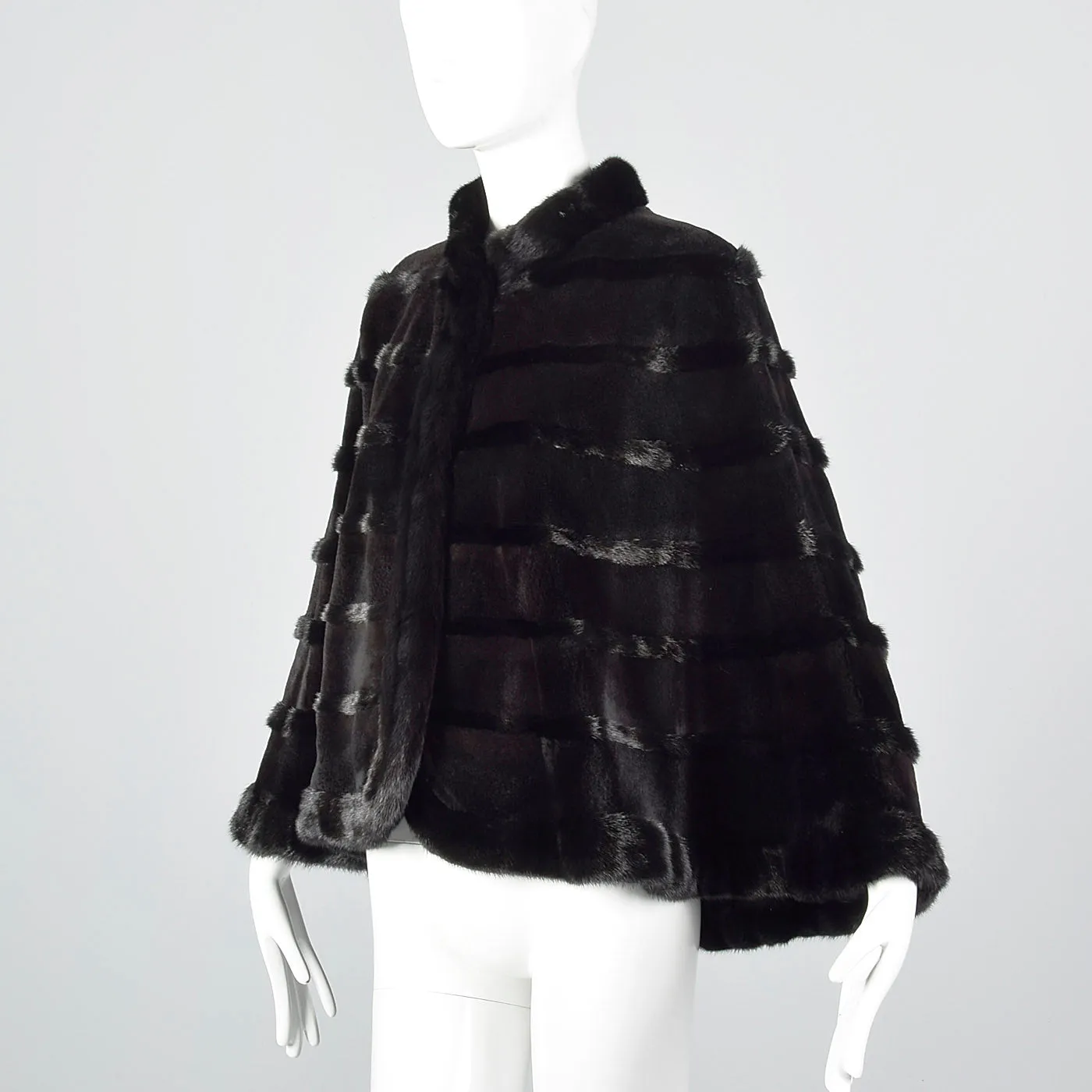 Carolina Herrera Blackglama Mink Cape