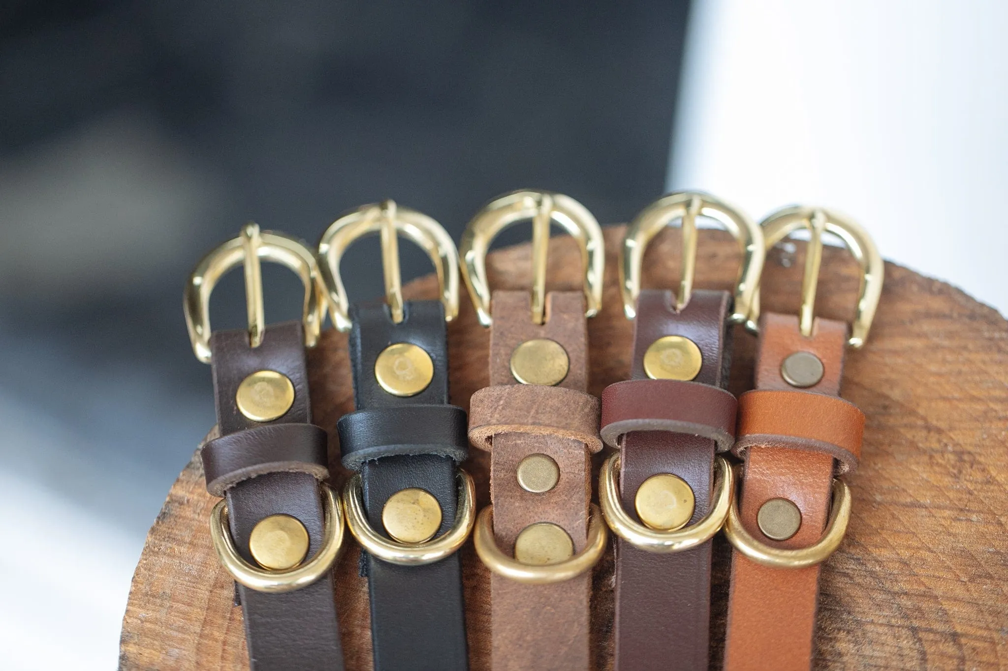 Classic Dog Collar - 18mm - Dark Brown