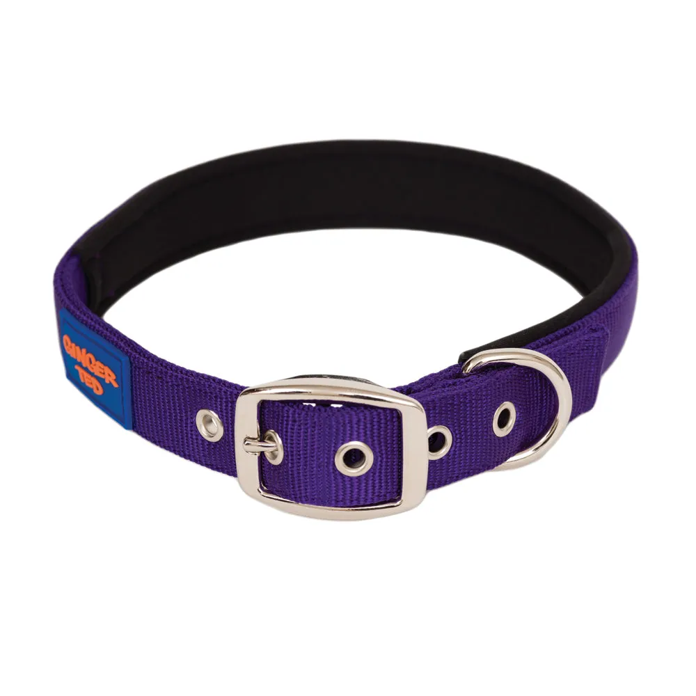Comfort Nylon Quality Padded Adjustable Dog Collar