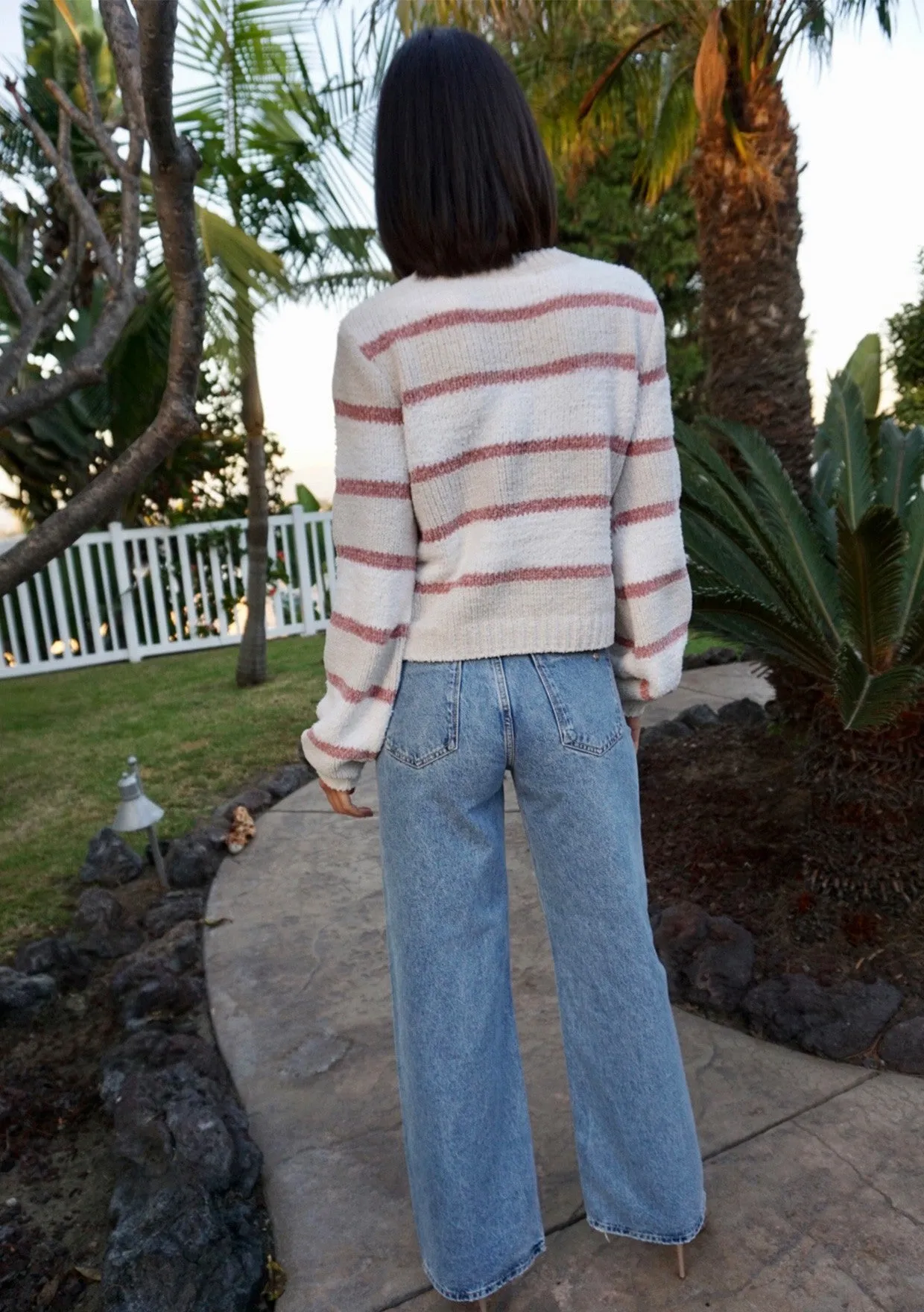 Crew Neck Pullover Sweater