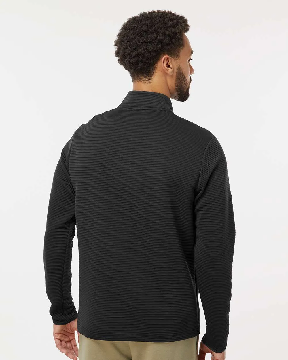 Custom Embroidery - Adidas - Spacer Quarter-Zip Pullover - A588