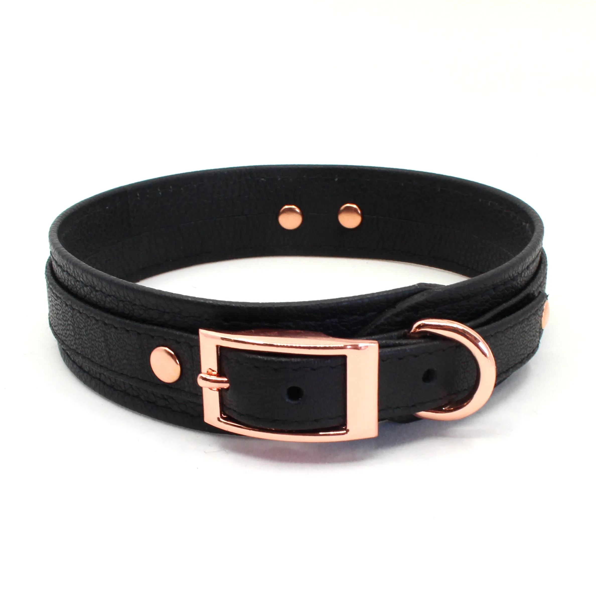 Design Your Own Deluxe Leather Bondage Collar