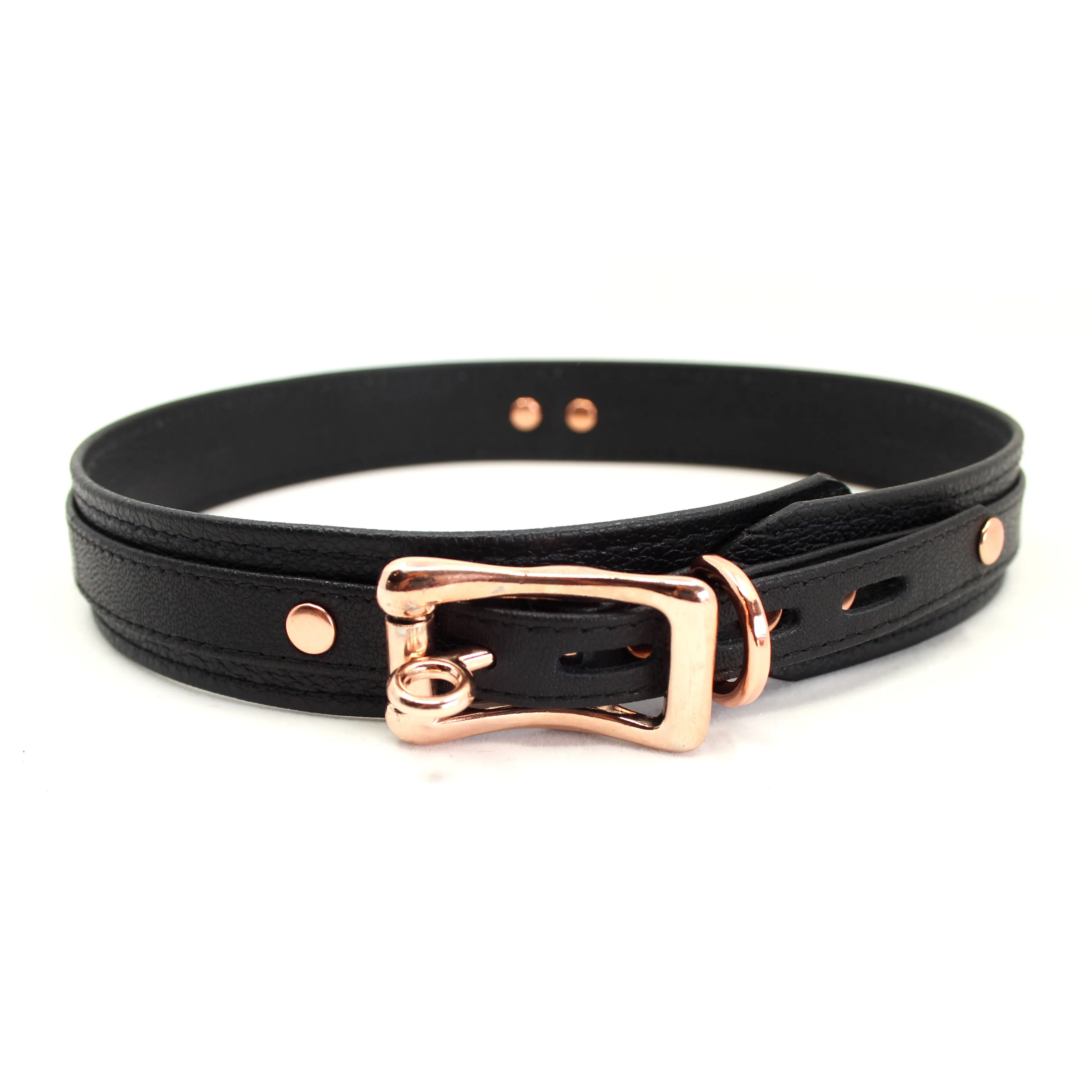 Design Your Own Deluxe Leather Bondage Collar