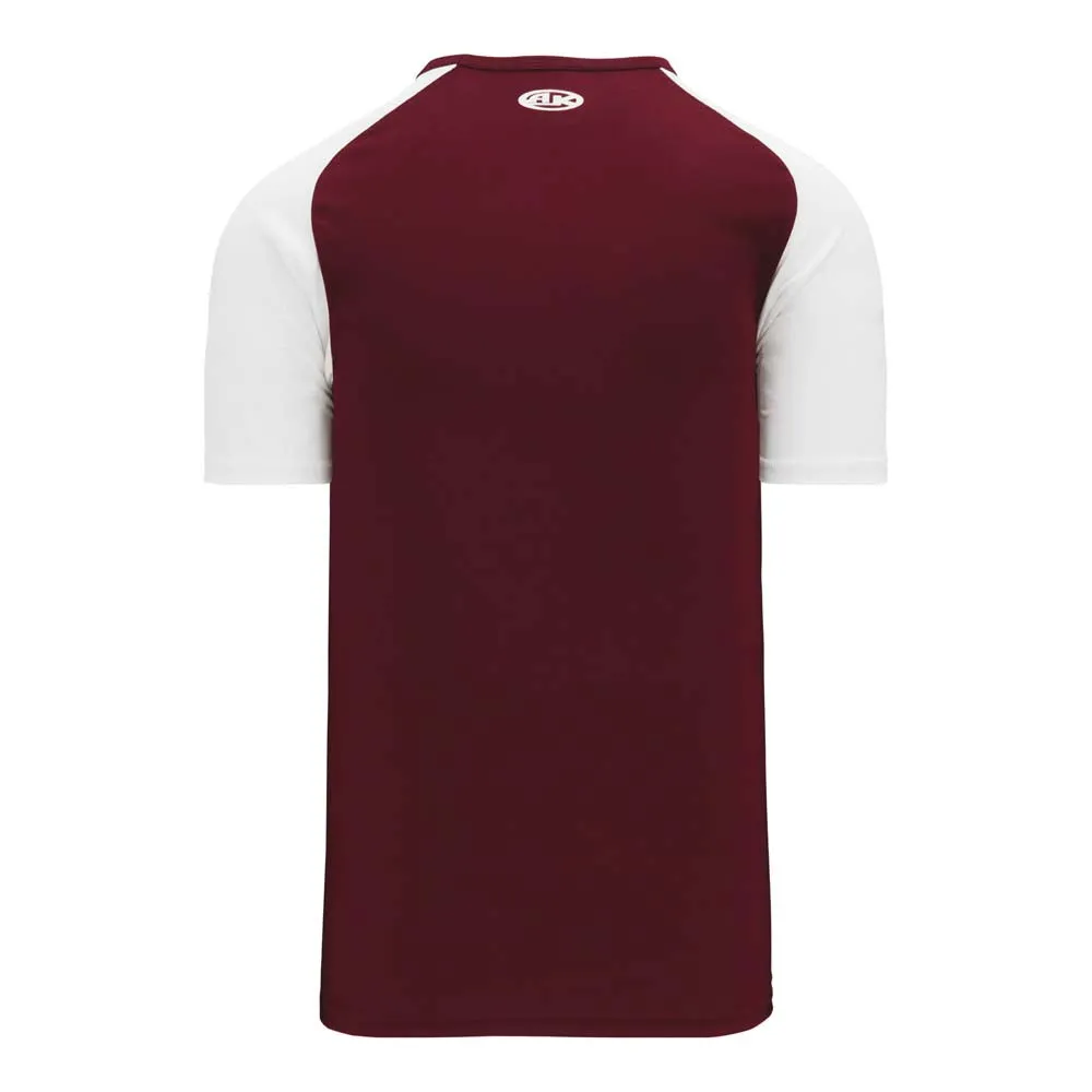 Dryflex V-Neck Pullover Maroon-White Jersey