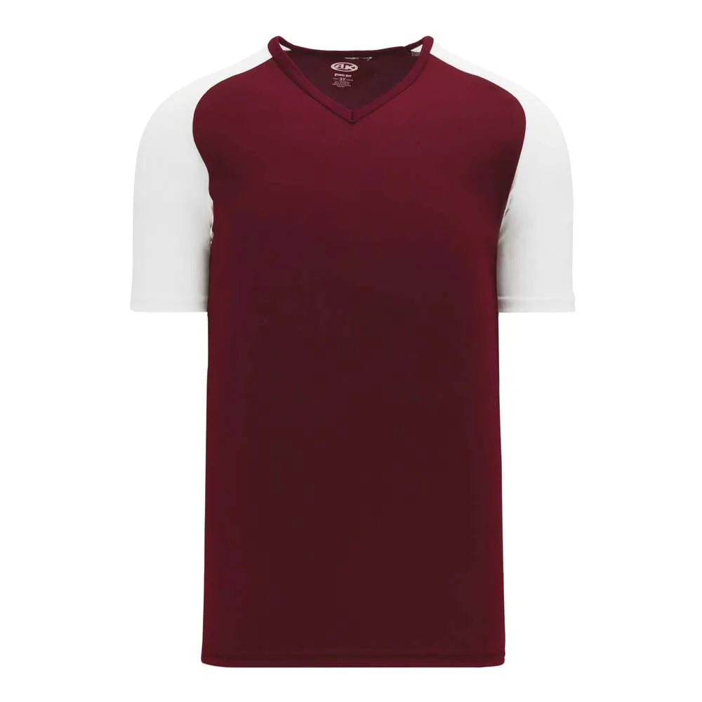 Dryflex V-Neck Pullover Maroon-White Jersey