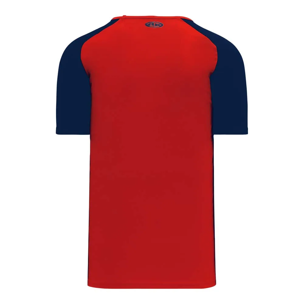 Dryflex V-Neck Pullover Red-Navy Jersey
