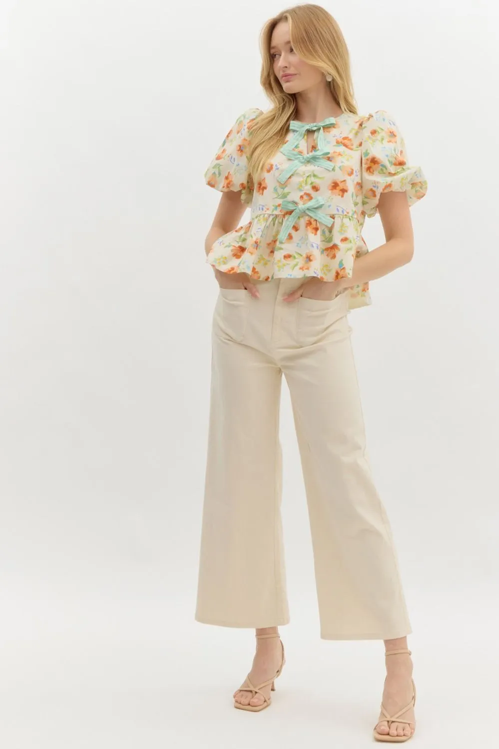 Elleanor High Waist Wide Leg Pants