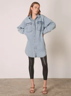 Esmaee Dylan Shacket - Denim Blue