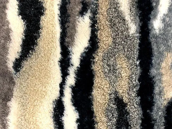 Fleece And Fur Boucle Fur Black JLP 0095
