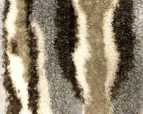 Fleece And Fur Boucle Fur Brown JLP 0095