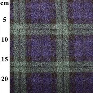 Fleece And Fur Patterned Fleece Black Watch Tartan Fleece