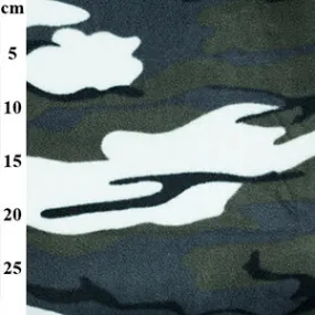Fleece And Fur Patterned Fleece Camo Arctic