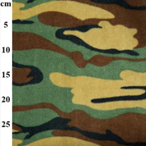 Fleece And Fur Patterned Fleece Camo Jungle