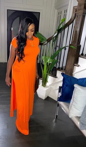 Free Spirit Palazzo Set (Orange)