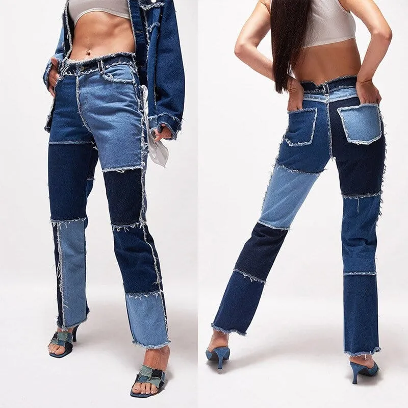 High Waist Denim Jeans