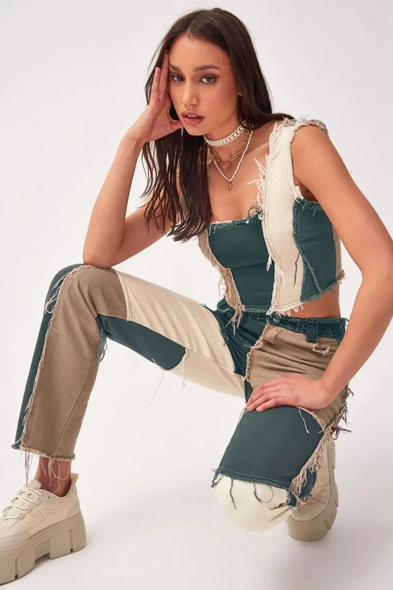 High Waist Denim Jeans