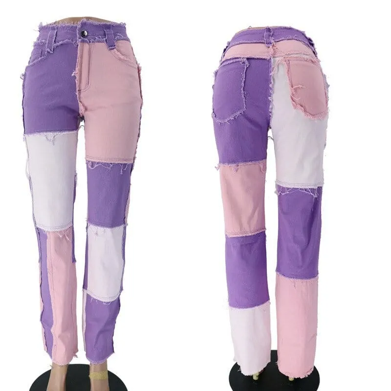 High Waist Denim Jeans