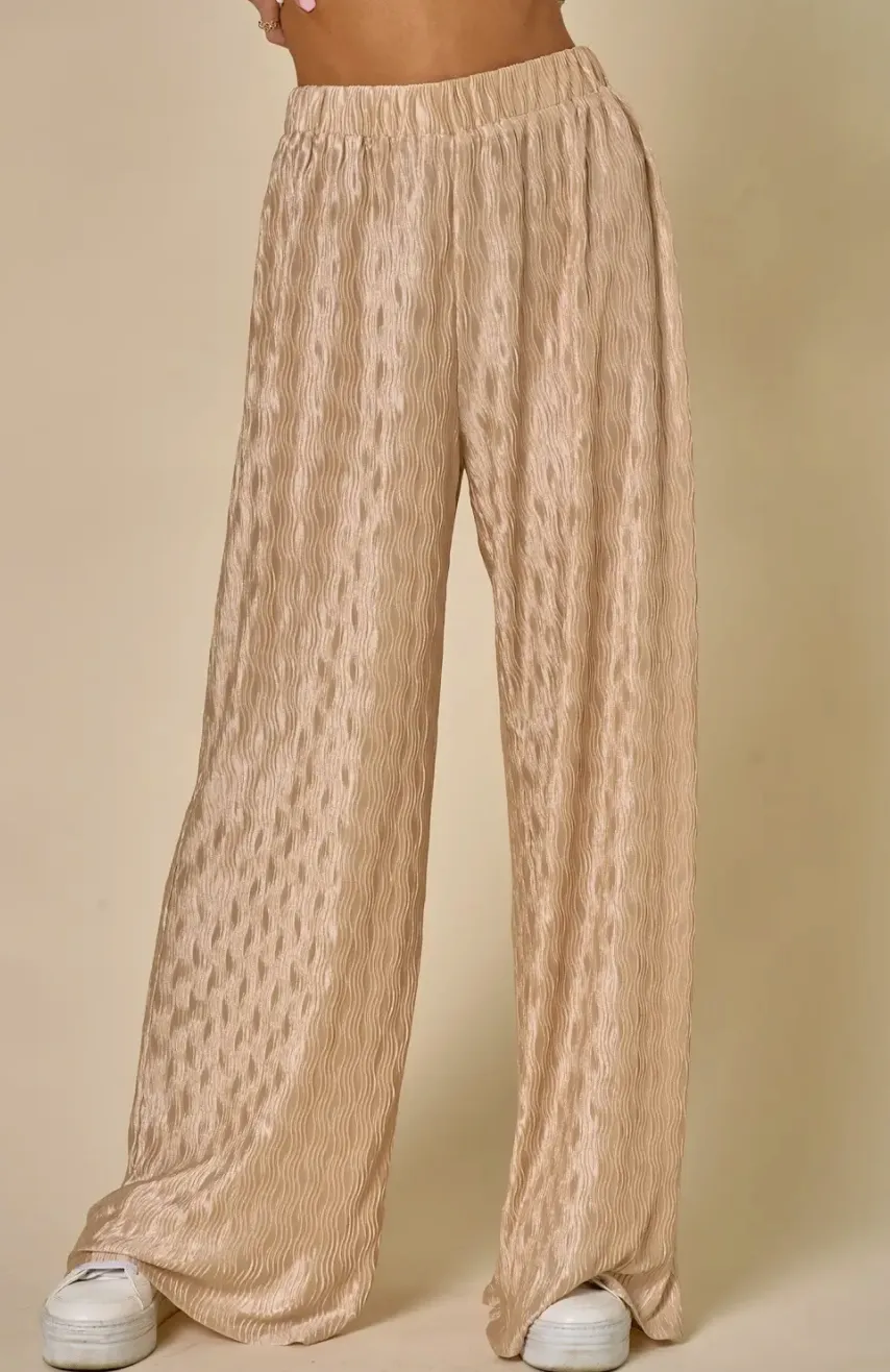 High Waist Flowy Pants