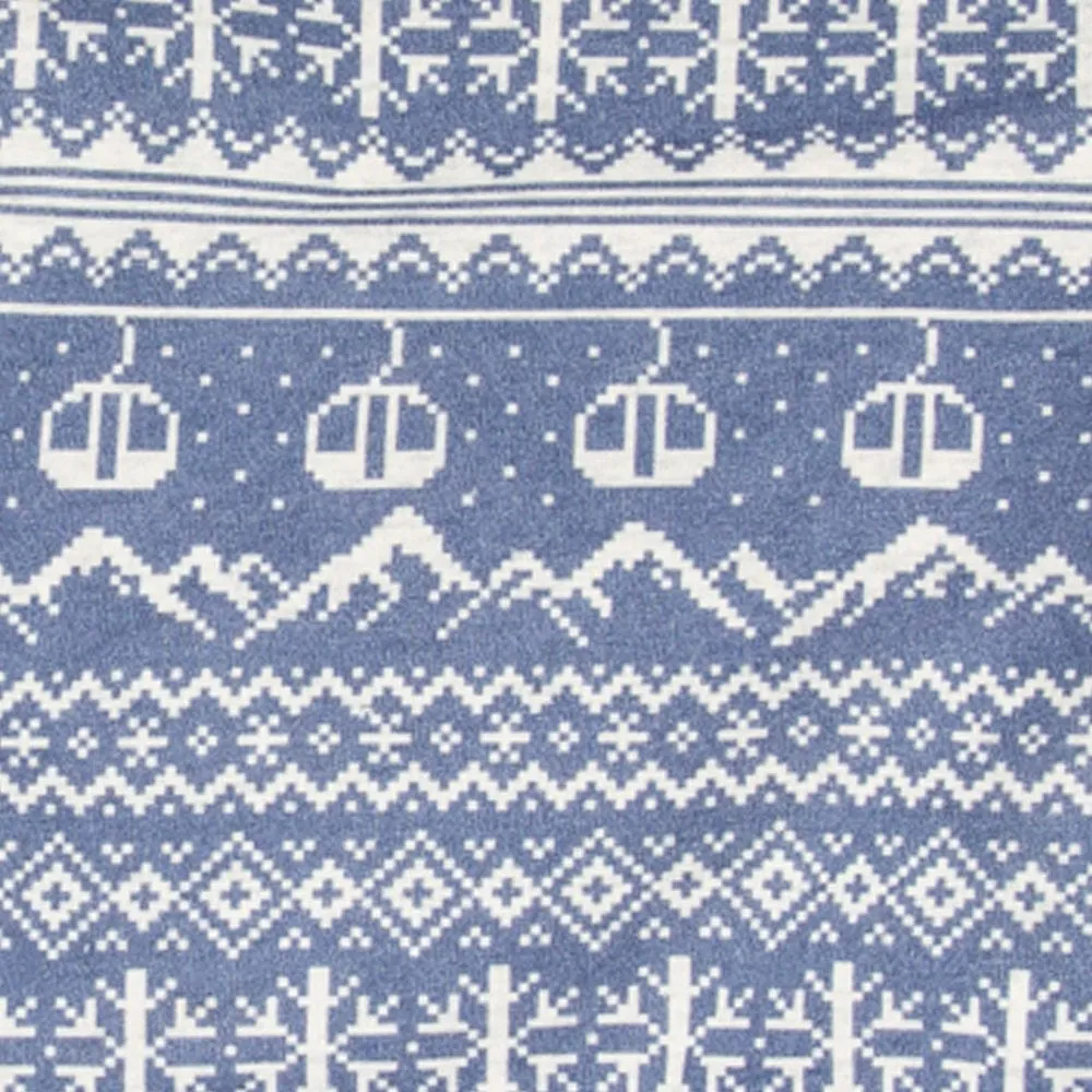 Iggy Printed Pullover - Faire Isle by Miki Miette - FINAL SALE
