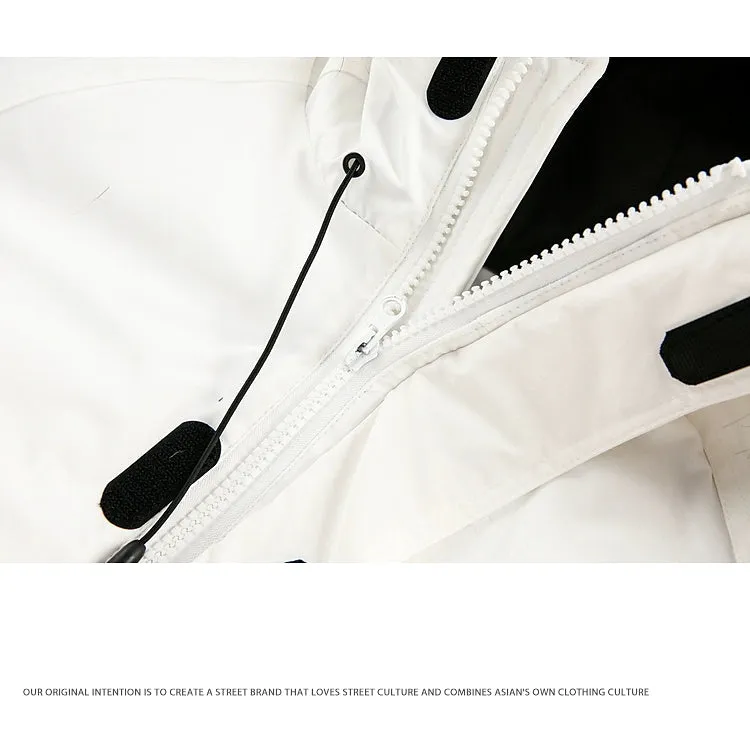 Insulated Hooded Parka with Fur Collar