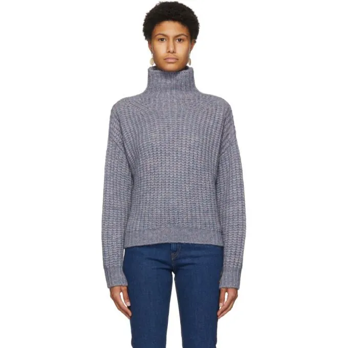 Isabel Marant Blue and Purple Iris Sweater